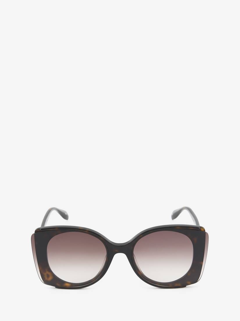 Gafas De Sol Alexander McQueen Outstanding Lenses Mujer - Marrom - Mexico 069-LQIRDY